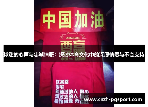 球迷的心声与忠诚情感：探讨体育文化中的深厚情感与不变支持