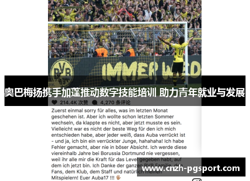 奥巴梅扬携手加蓬推动数字技能培训 助力青年就业与发展